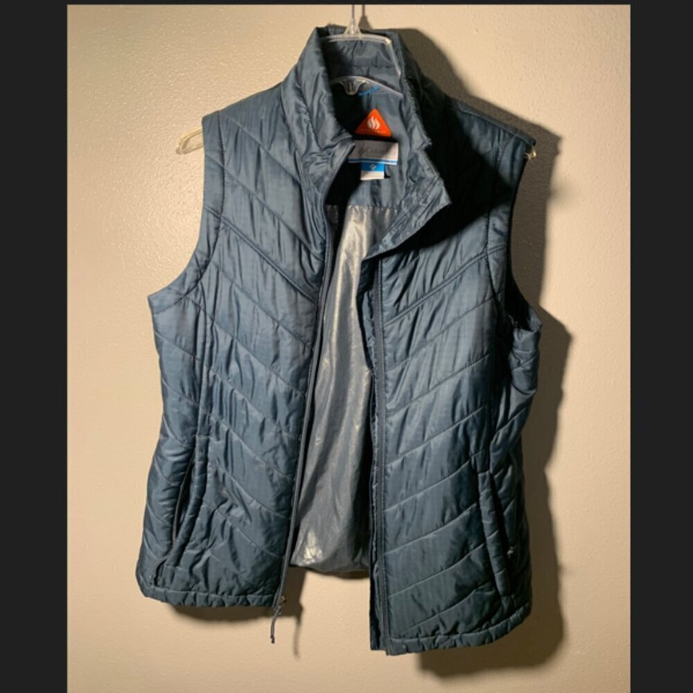 Columbia Omni-Heat Vest - teal color